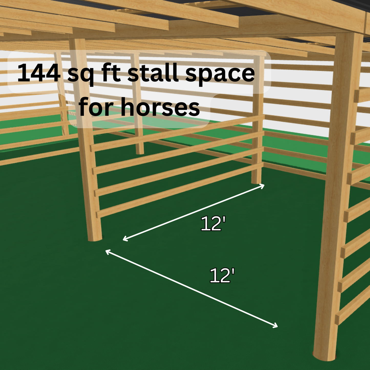 DIY 36x24x10 Pole Barn Plans