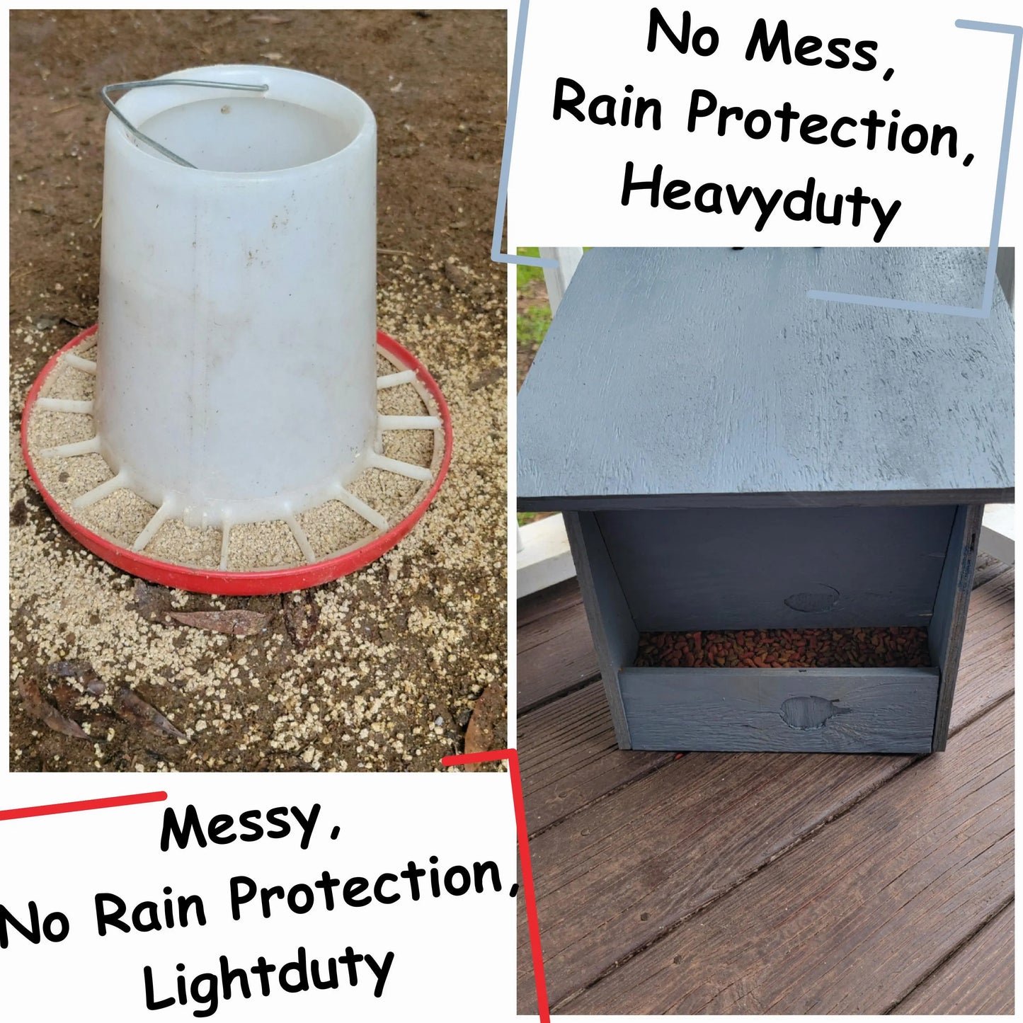 DIY Outdoor Animal Feeder Plans