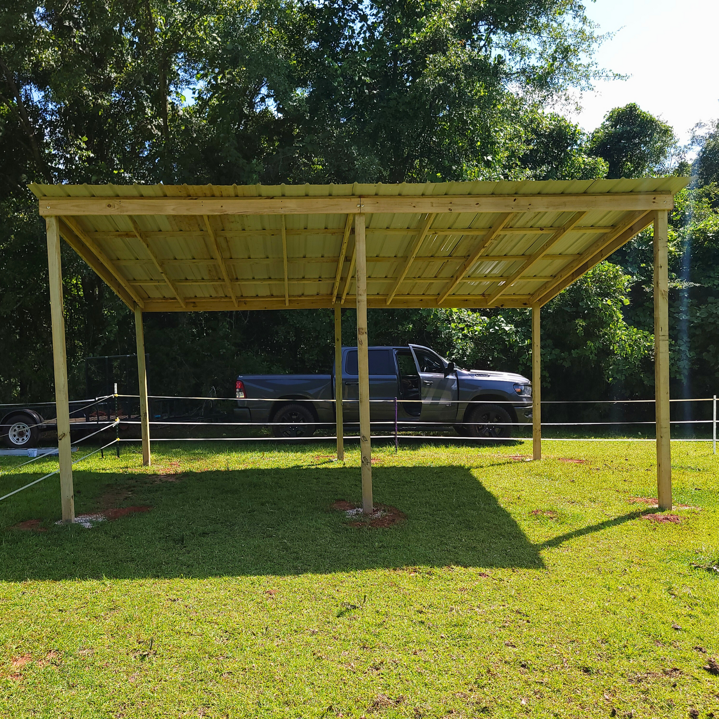 DIY 20x12x10 Horse Shelter Plans