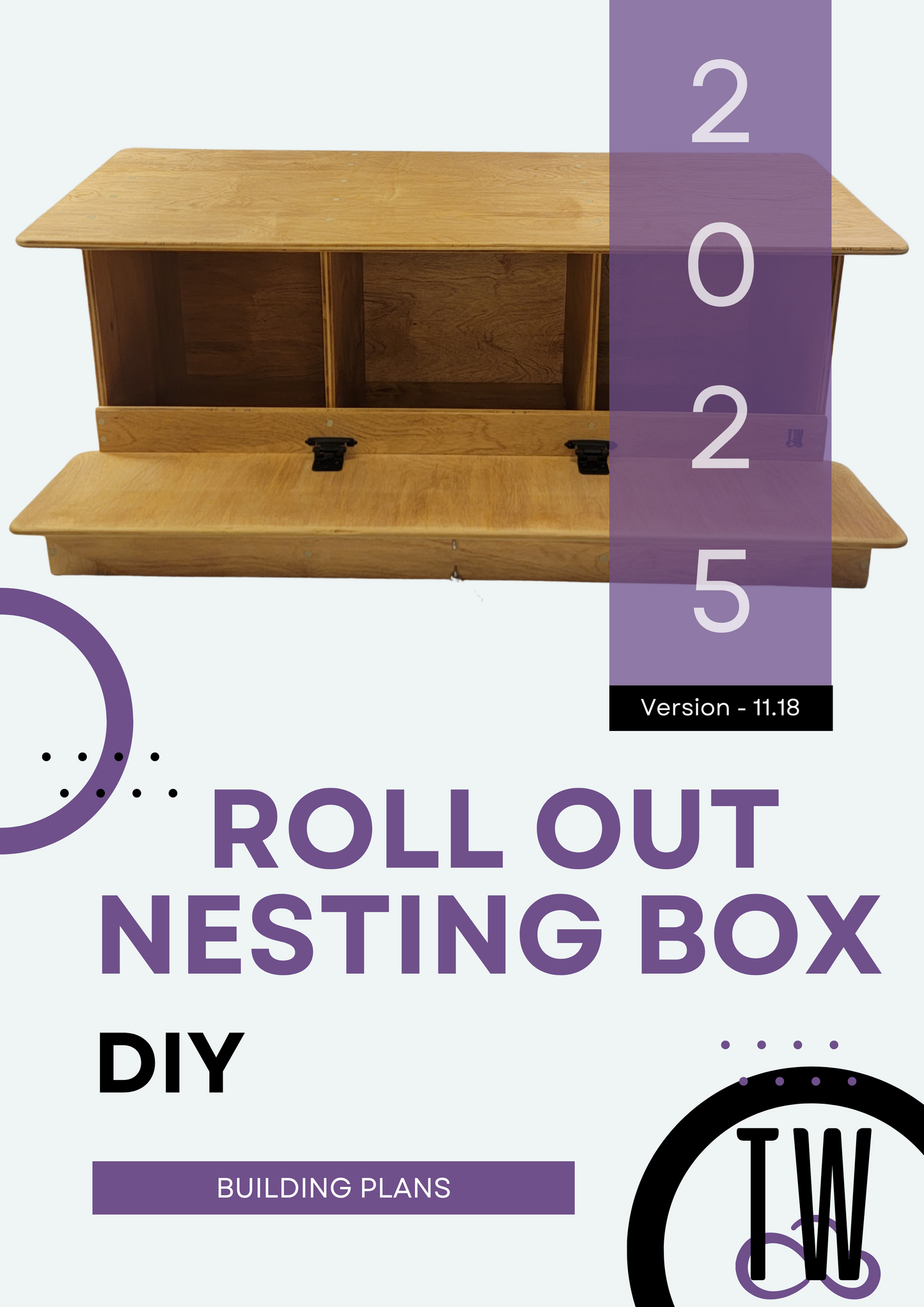 DIY Roll Out Nesting Box Plans
