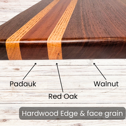 Large 20" Walnut Face Grain Cutting Board