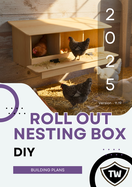 DIY Roll Out Nesting Box Plans