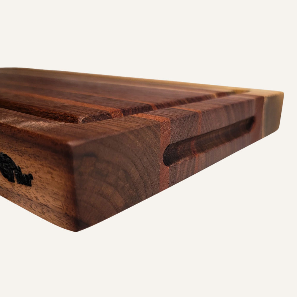 Walnut/Sapele Reversible Cutting Board 8.75" x 16" x 1.5"