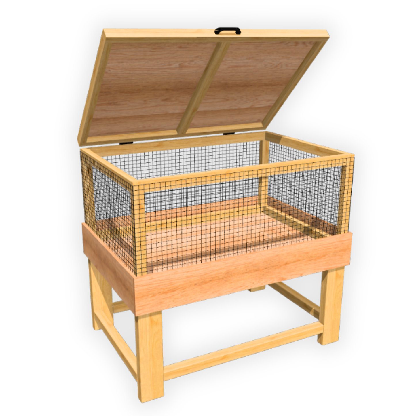 DIY Chicken Brooder & Small Animal Cage Plans