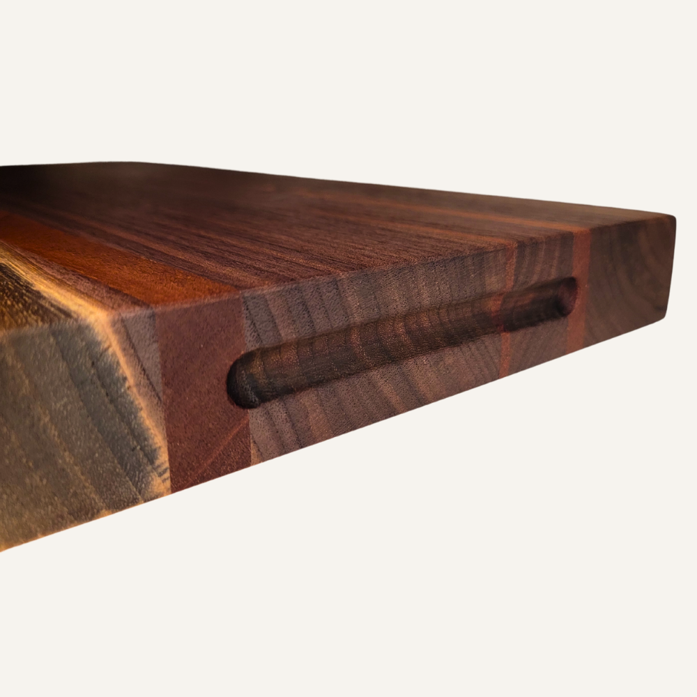 Walnut/Sapele Reversible Cutting Board 8.75" x 16" x 1.5"