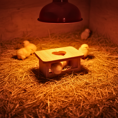 Tiny Chick Starter House – Baby Chicken & Quail Brooder Shelter