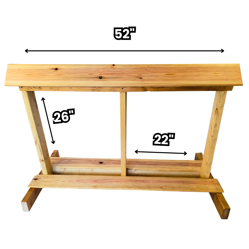 Bastidor de silla de montar doble, planos de bricolaje