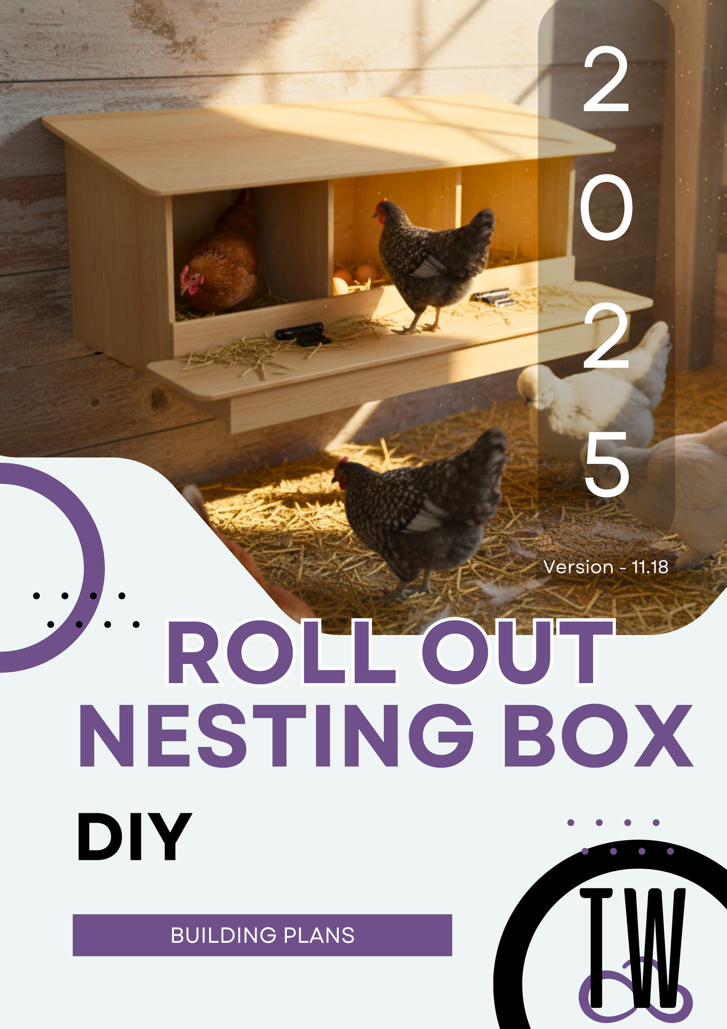 Inserto de soporte para pezuña de caballo para soporte de gato, planos para hacer uno mismo