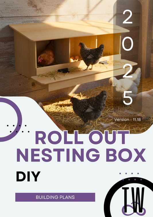 DIY Roll Out Nesting Box Plans