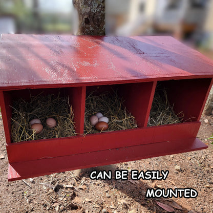 Plano de caja nido para gallinas de gran tamaño, planos para hacer uno mismo