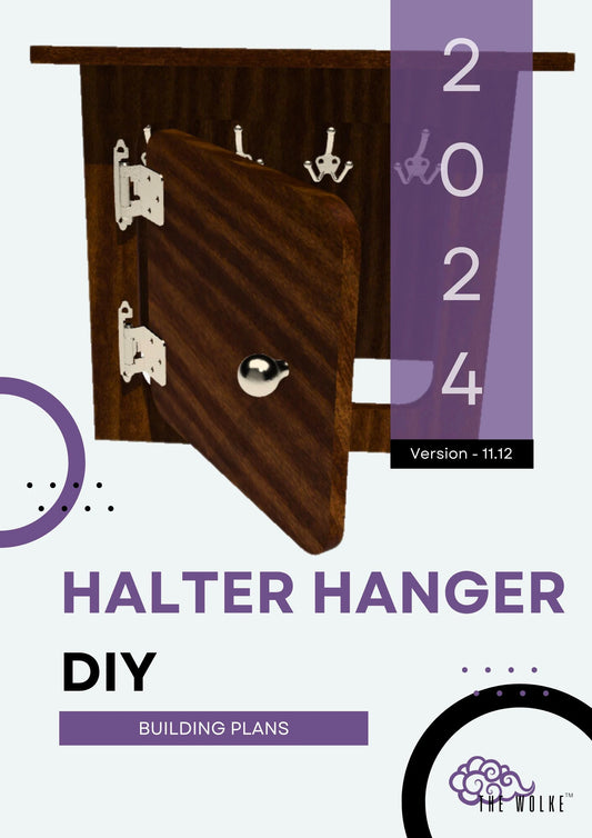 Outdoor Horse Halter Hanger, DIY Blueprints